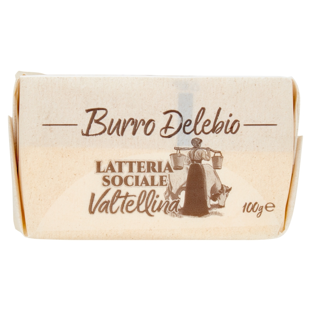 Latteria Sociale Valtellina Burro Delebio 100 g